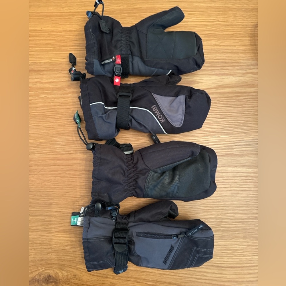 Two sets of Winter Ski Mittens - bc u know how often they get lost!